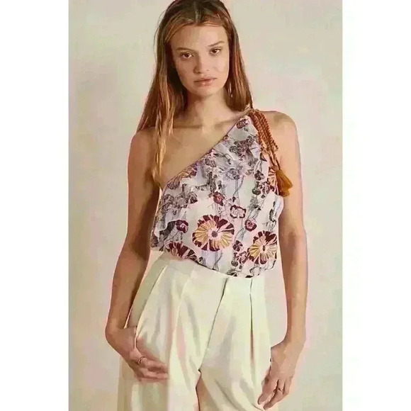 NEW! Free People Women's S Day Date One Shoulder Bodysuit NWT $148 - Picture 1 of 3